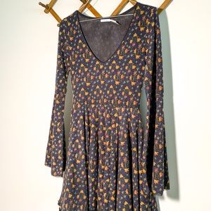 Kimchi Blue Bell Sleeve Dress